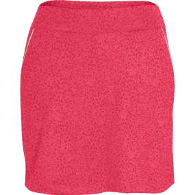 17" FALLOW VENTILATED PERFORMANCE SKORT: DAHLIA