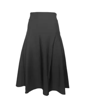 Bella Black 23" Swim Skirt with Attached Shorts