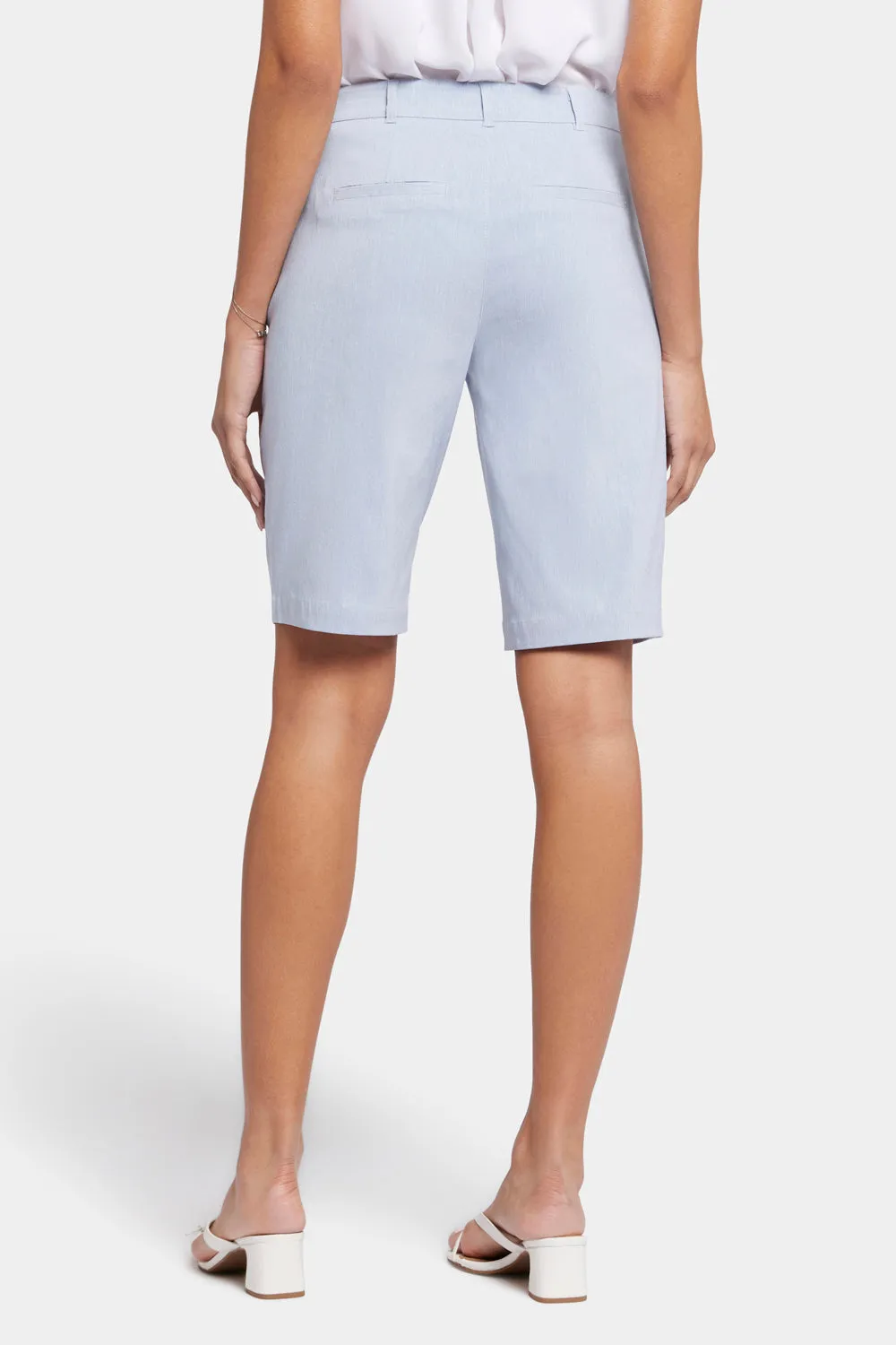 Bermuda Shorts - Light Blue Heather