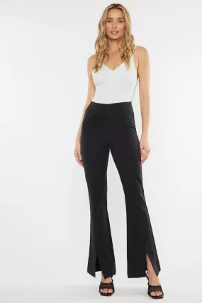 Brenda Ultra High Rise Flare Satin Pants