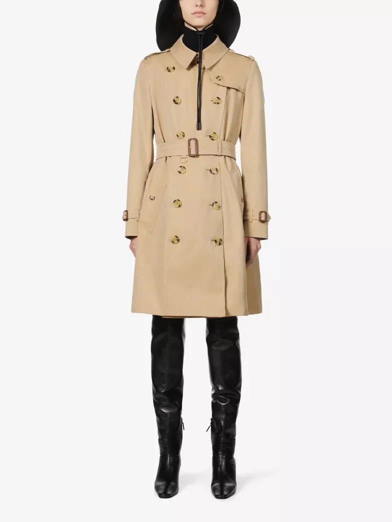 BURBERRY CHELSEA HERITAGE DOUBLE BREASTED TRENCH COAT