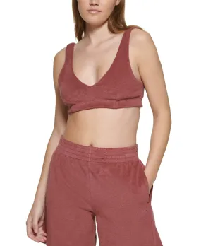 CALVIN KLEIN - V-Neck Crop Tops