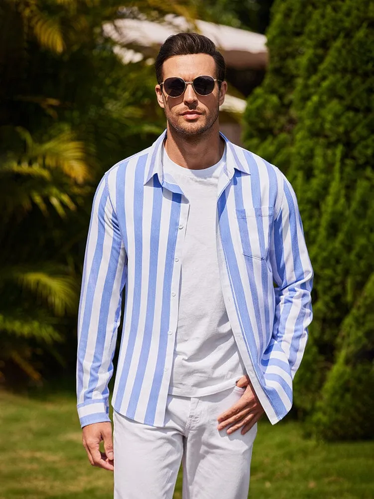 Casual Striped Button Up Shirts (US Only)