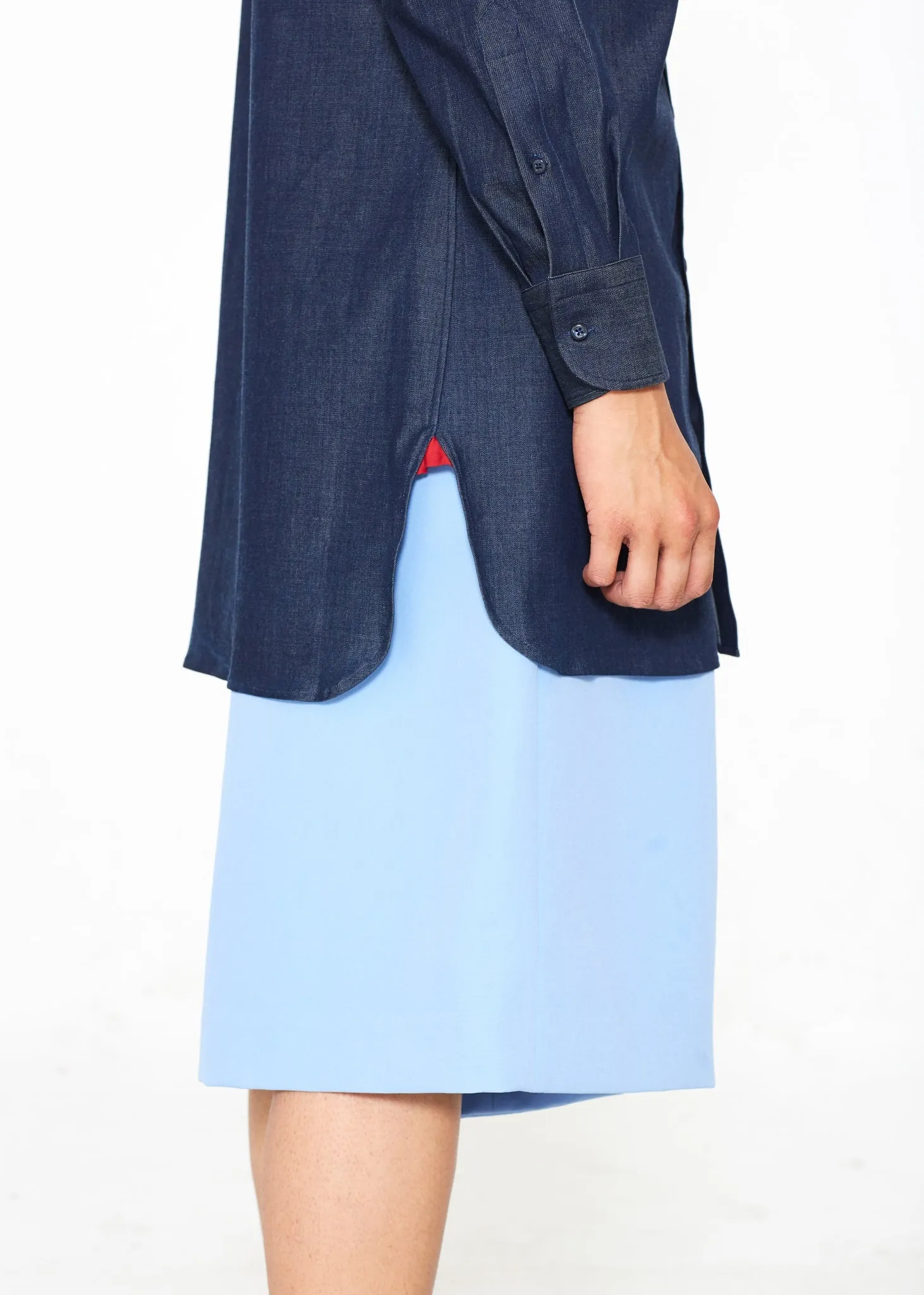 Denim Tunic chest Pocket