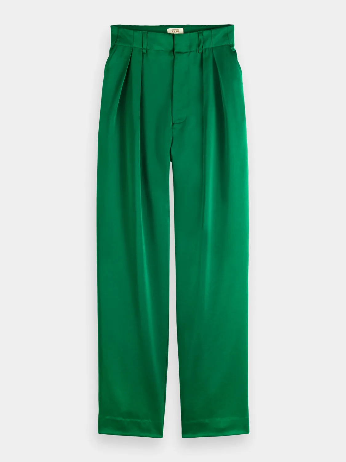 Faye high-rise tapered pants