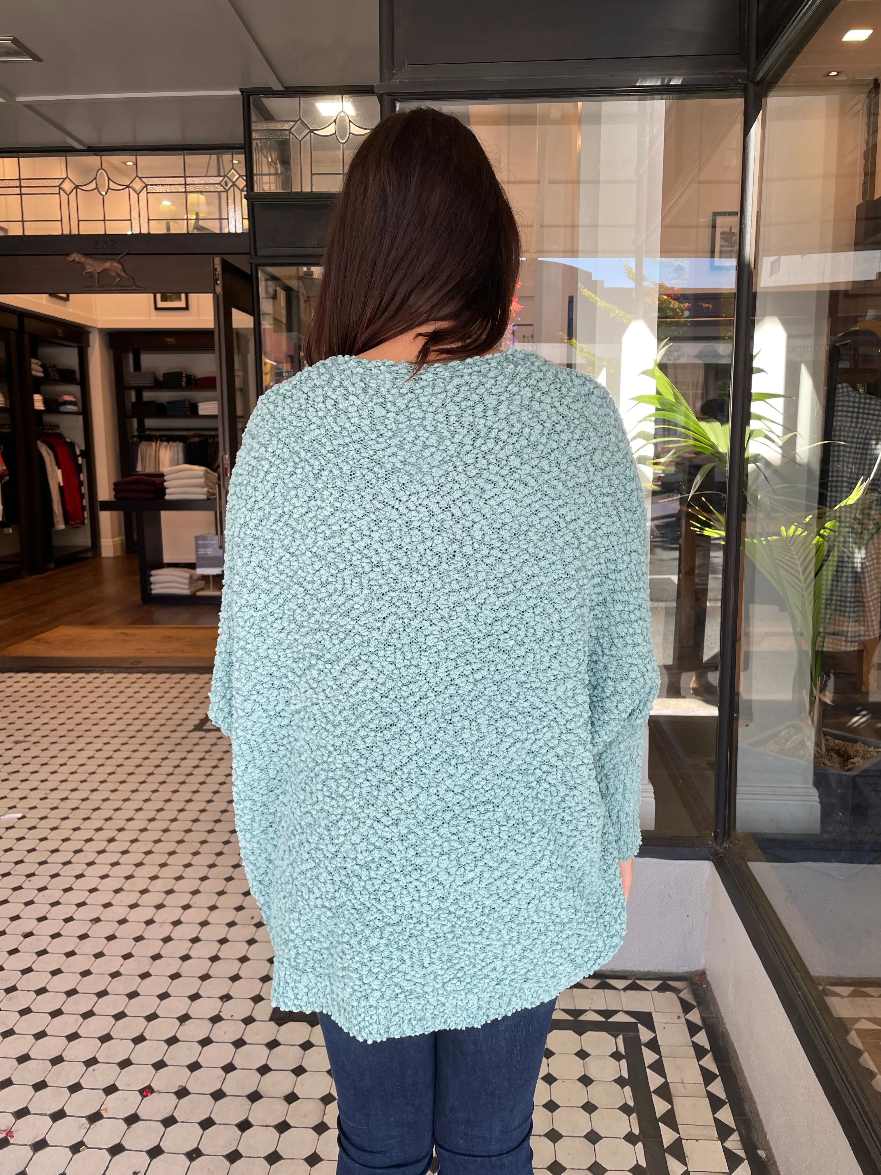 Halle Cardigan Sage Mint