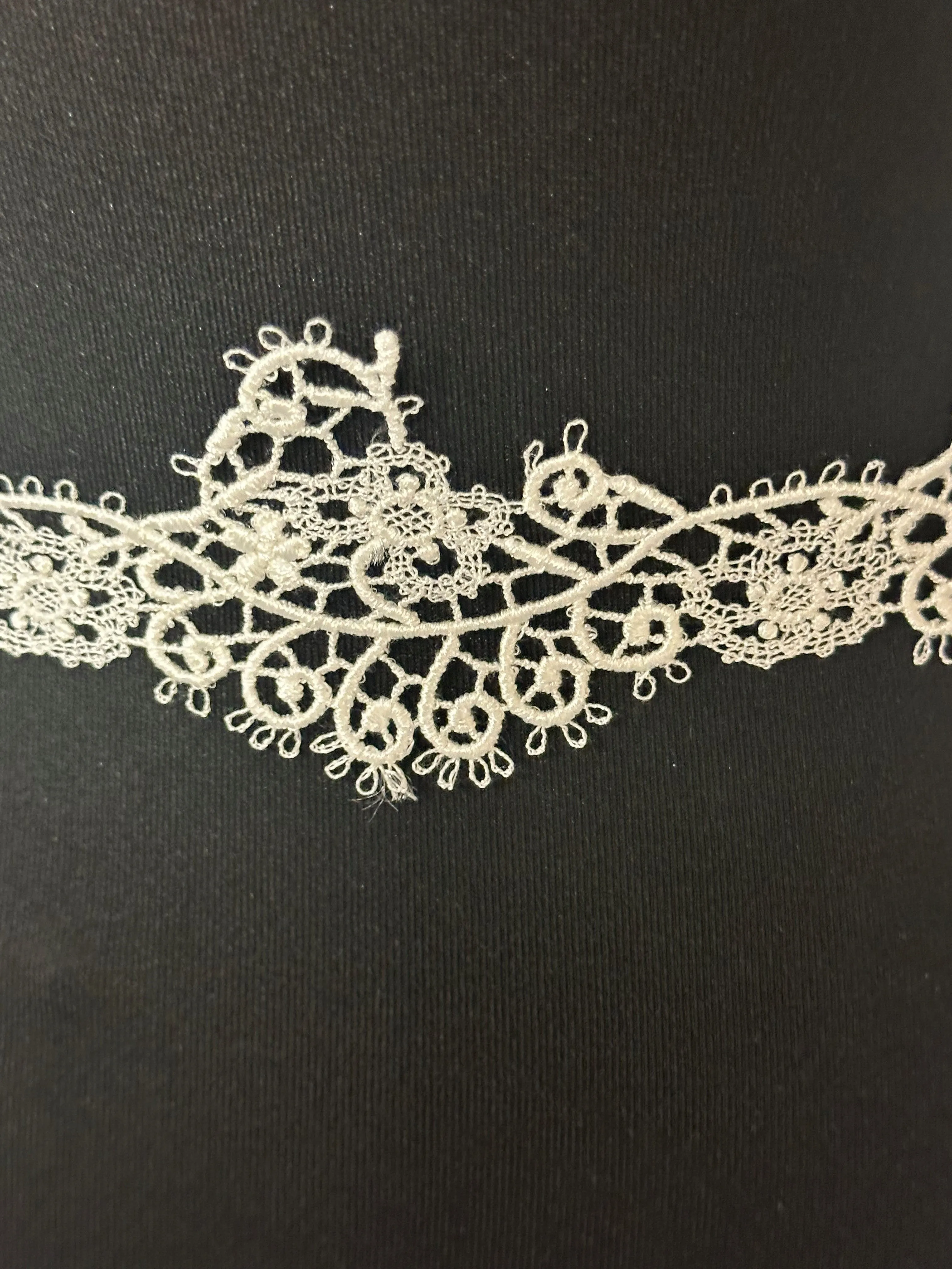 Ivory Guipure Lace Trim - Faith