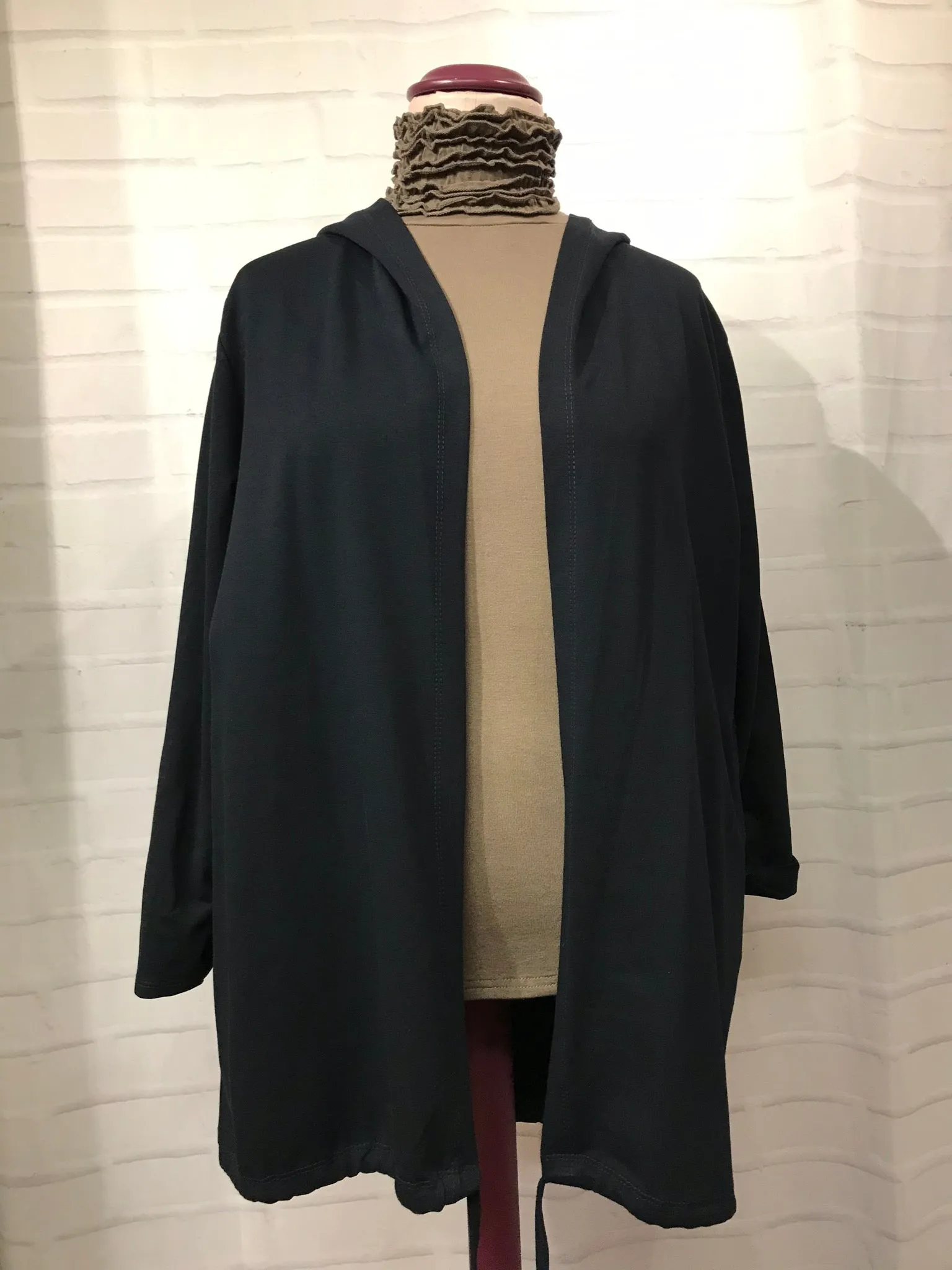 Jasmine Hooded Jacket - Navy