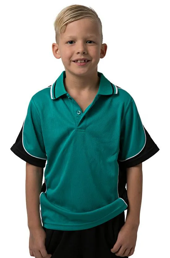 Kids Cooldry Micromesh Polo Shirts BSP16K