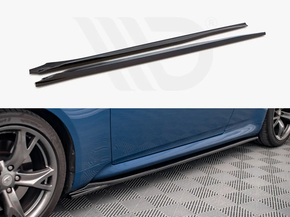 Maxton Design - SIDE SKIRTS DIFFUSERS INFINITI G37 COUPE