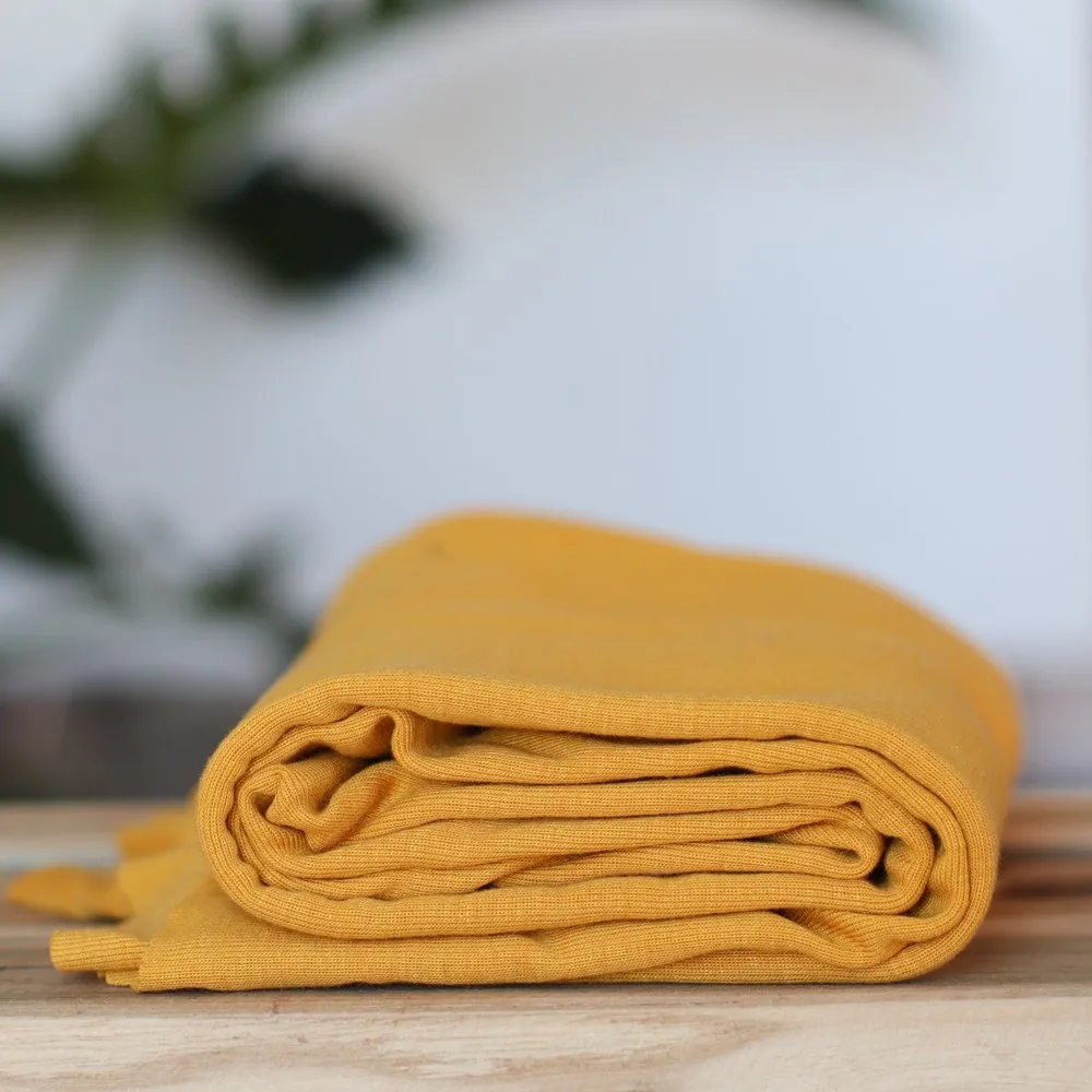 Meet MILK - Fine Rib Jersey Amber with TENCEL™ fibres