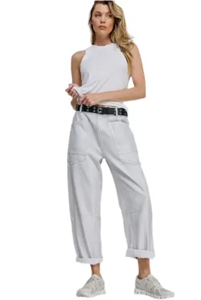 Metallic Coated Jeans Pants