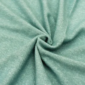 Mint Ever Green French Terry Knit Fabric