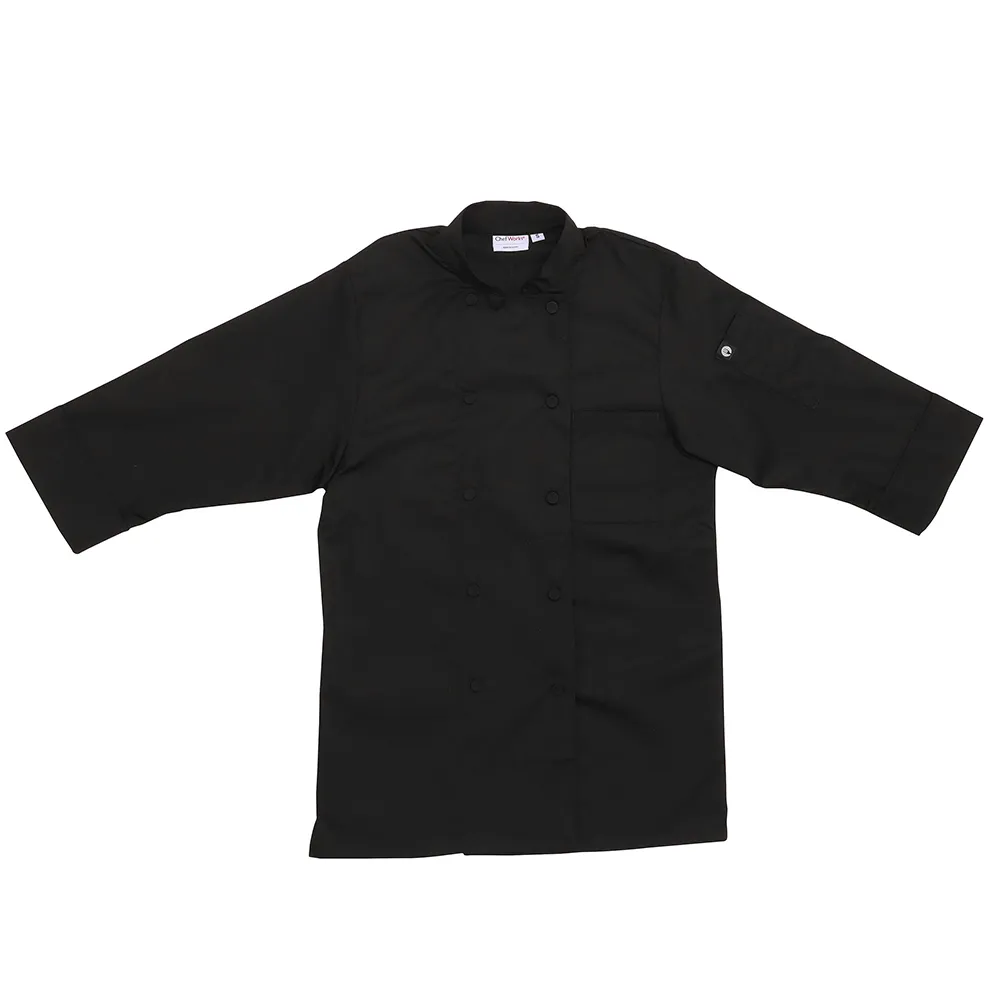 MOROCCO CHEF COAT - Black