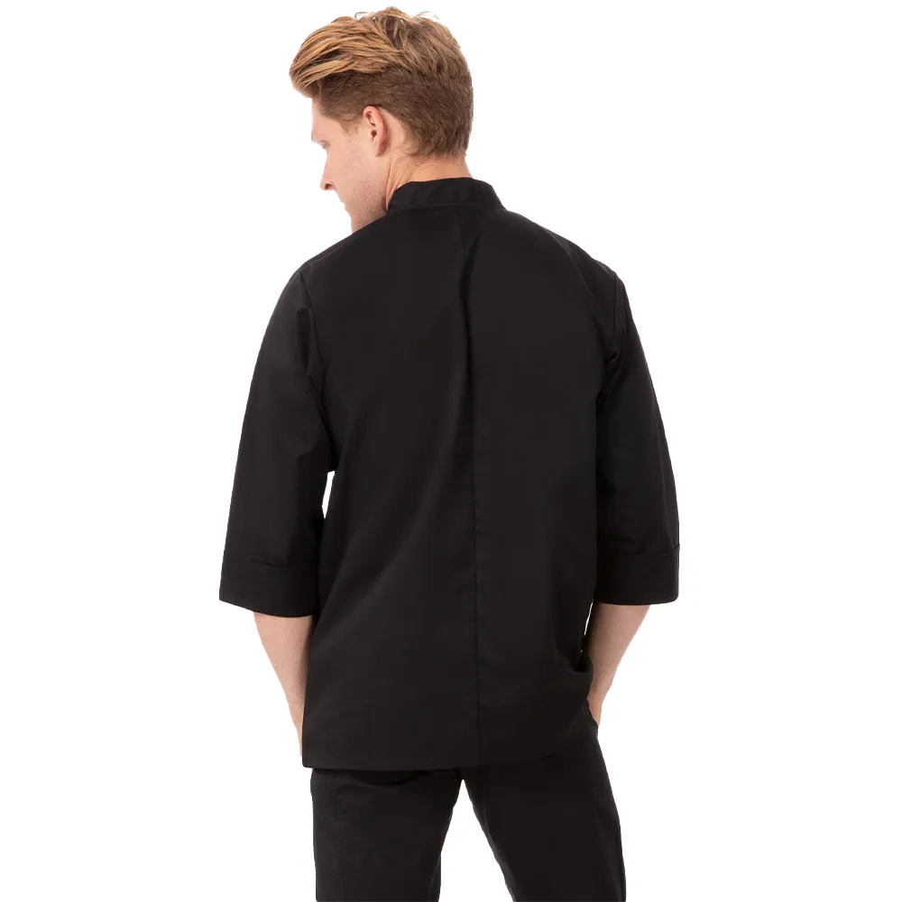 MOROCCO CHEF COAT - Black