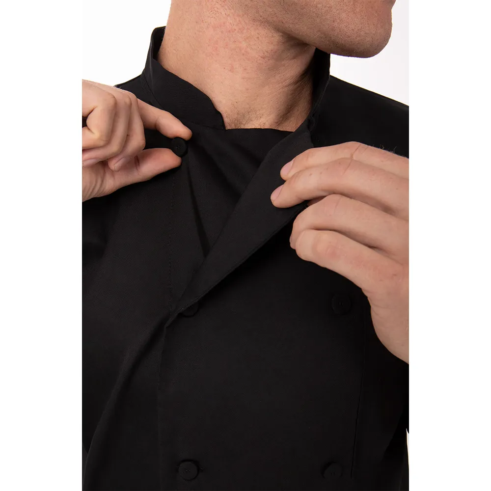 MOROCCO CHEF COAT - Black