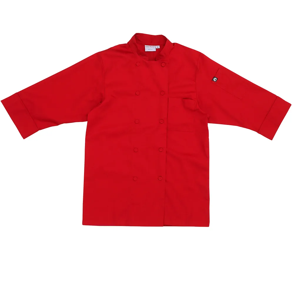 MOROCCO CHEF COAT - Red