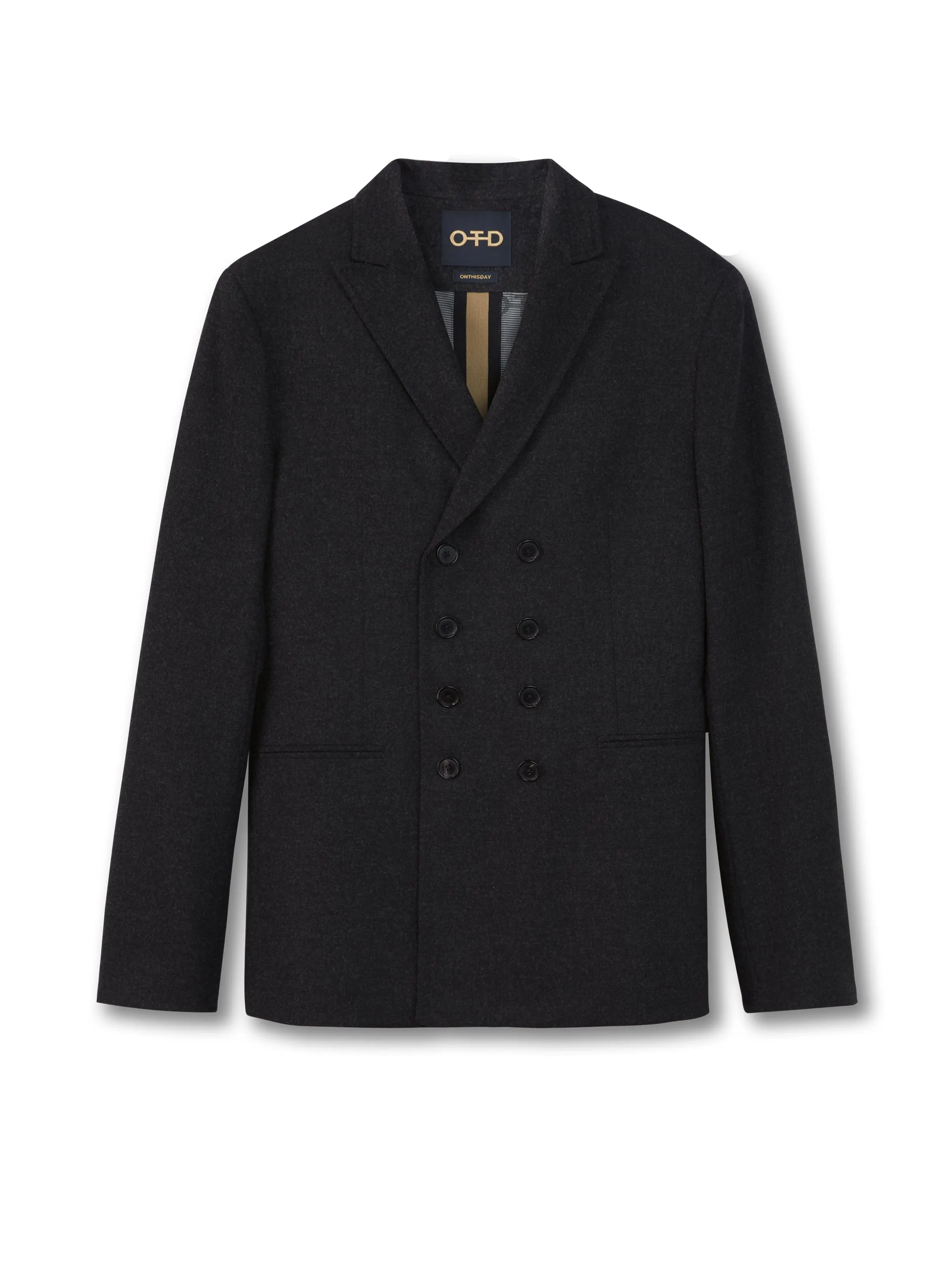 Multi-Button Peak Lapel Jacket