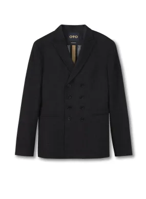 Multi-Button Peak Lapel Jacket