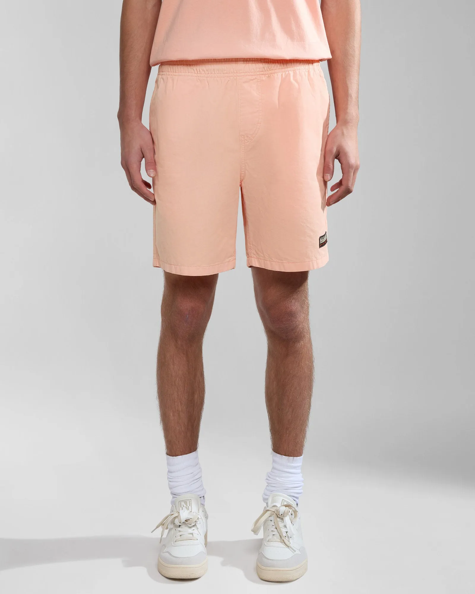 Napapijri Boyd Bermuda Shorts - Pink Salmon