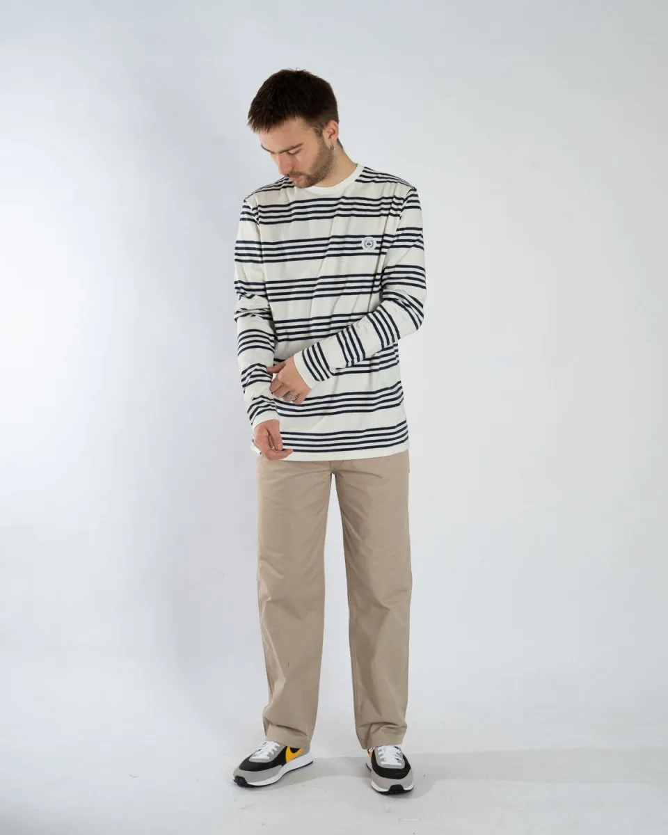 Our Hax striped LS Tee -