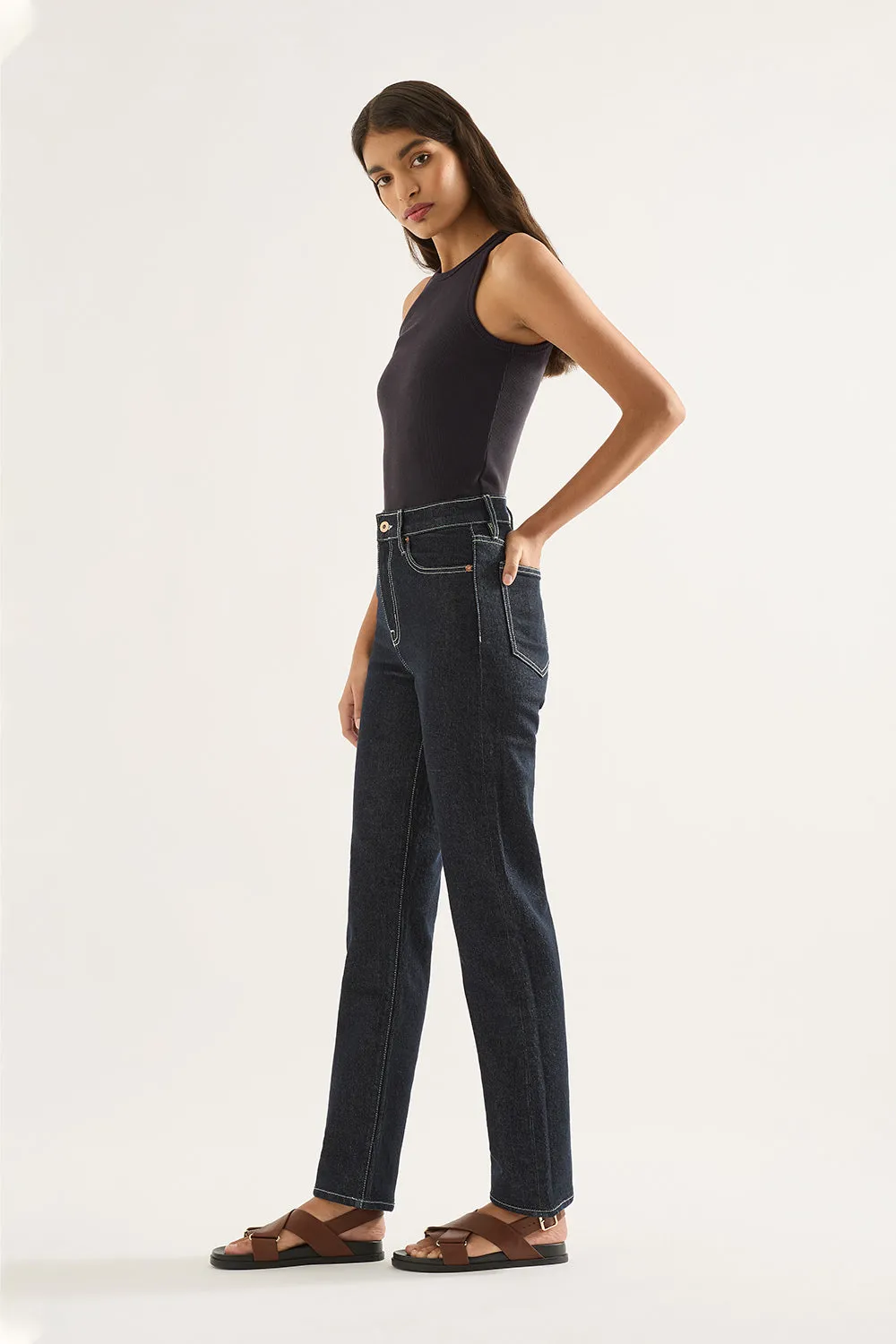 Outland Zoe Jeans 31" length - Rinse