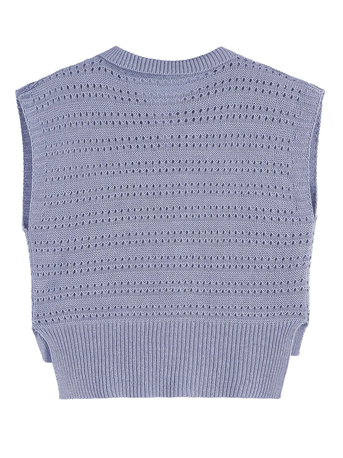 Polo Sleeveless V-Neck Knit Sweater