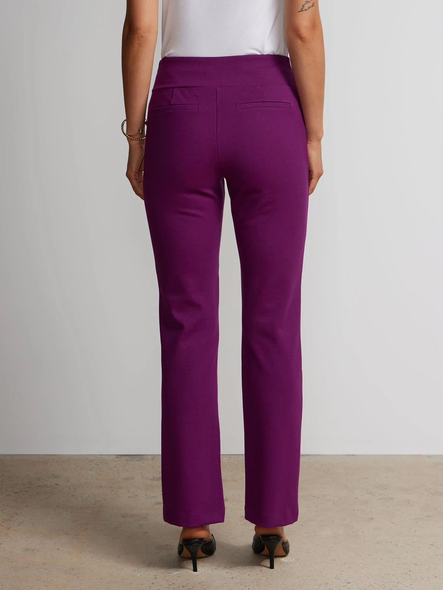 Ponte Bootcut High Rise Pant