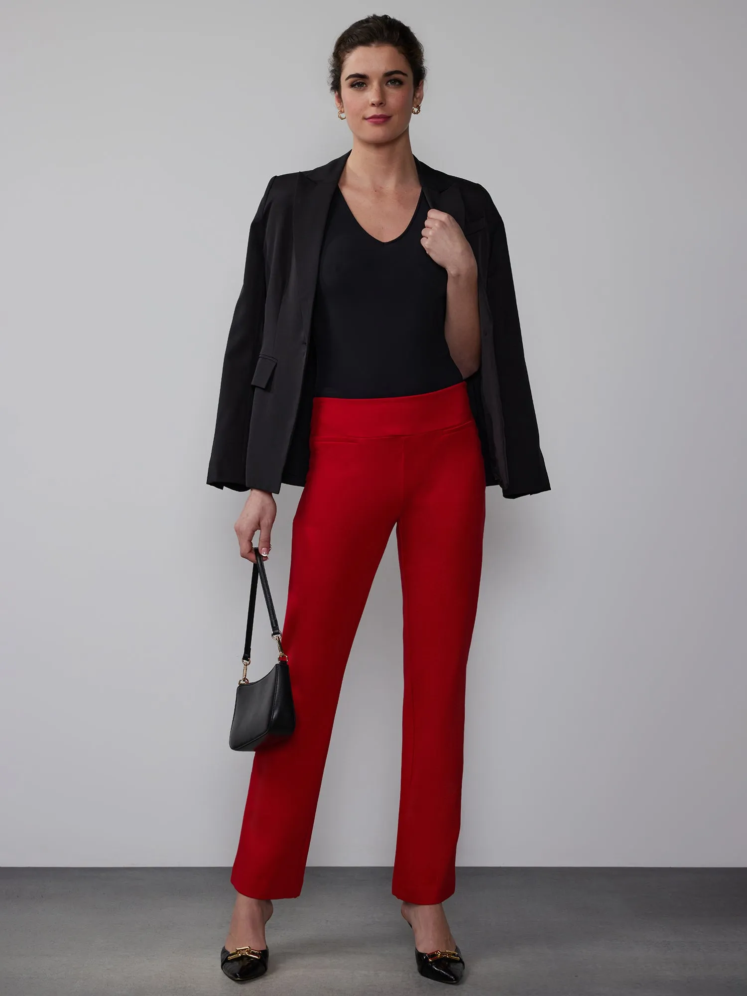 Ponte Bootcut High Rise Pant