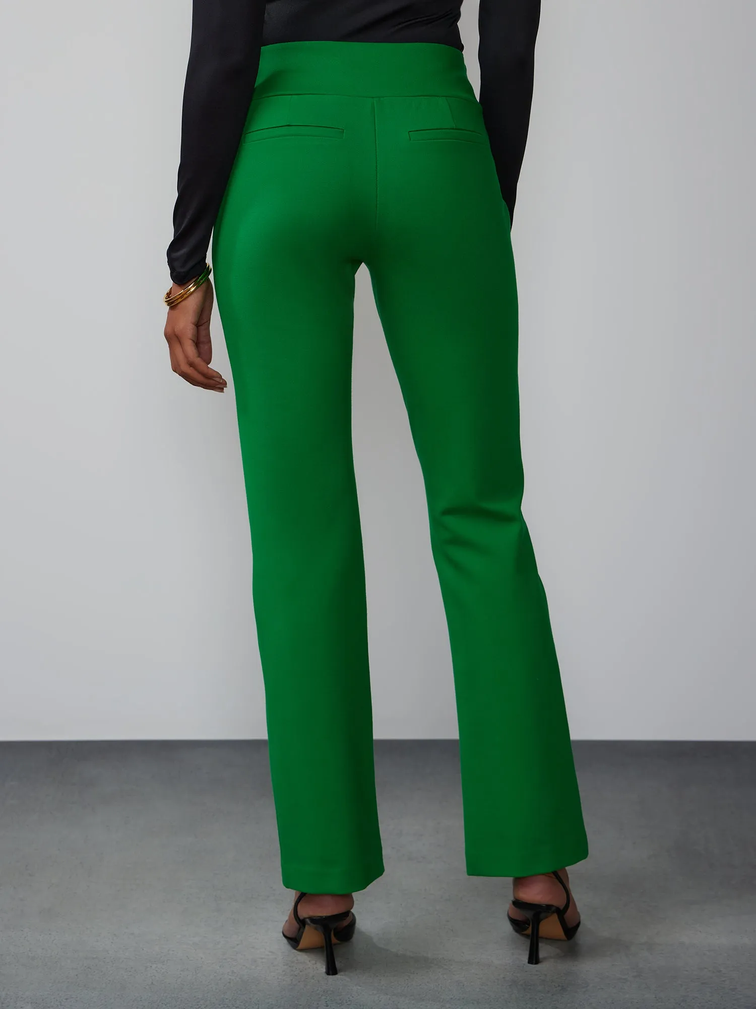 Ponte Bootcut High Rise Pant