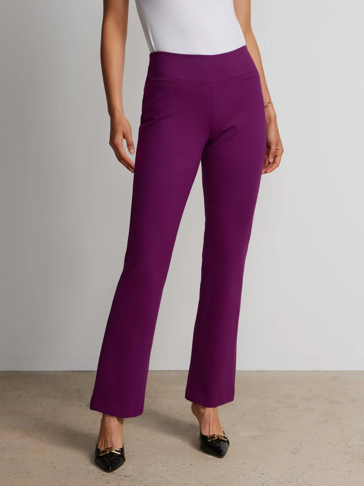 Ponte Bootcut High Rise Pant