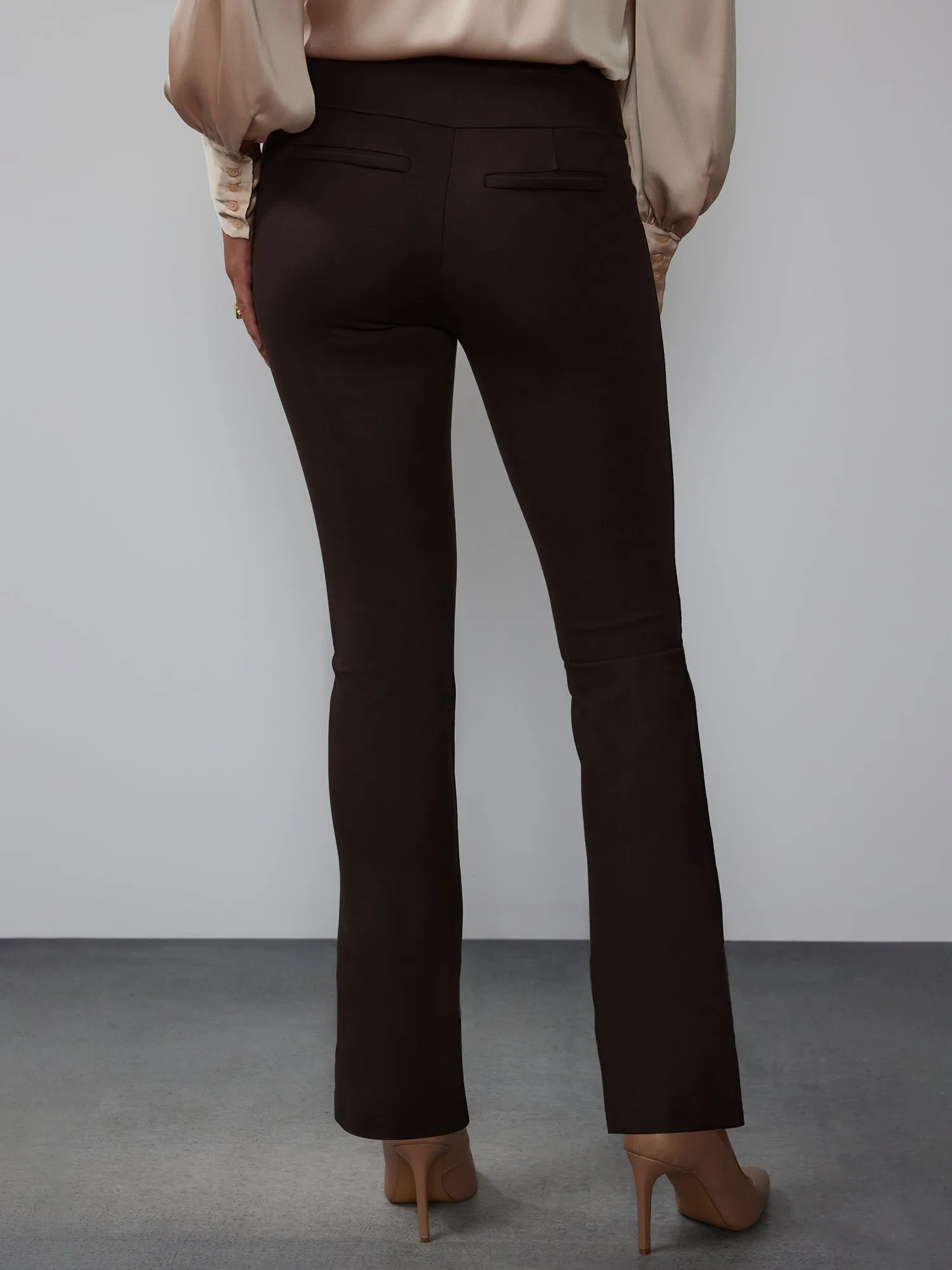 Ponte Bootcut High Rise Pant