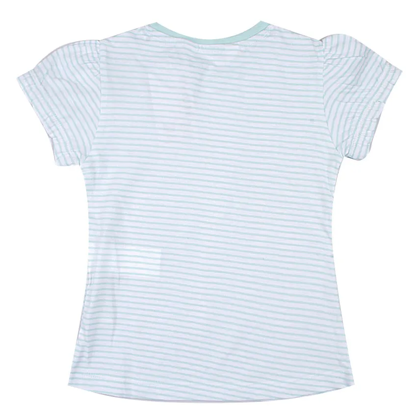 REDTAG Girl's Mint Casual T-Shirts