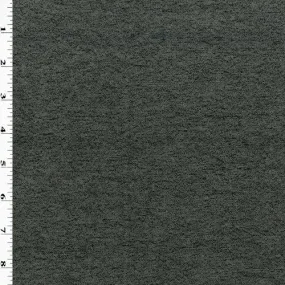 Static Gray/Black Brushed Jersey Knit Fabric