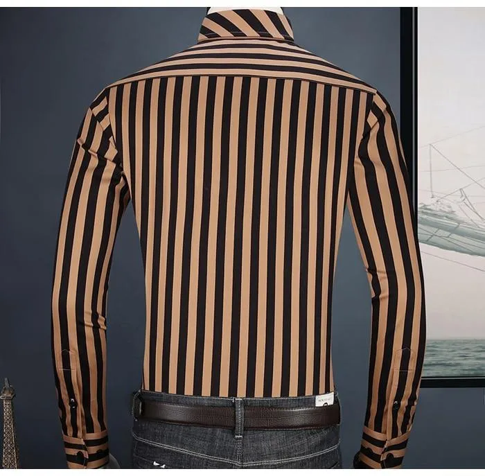 Striped Casual Shirts For Men