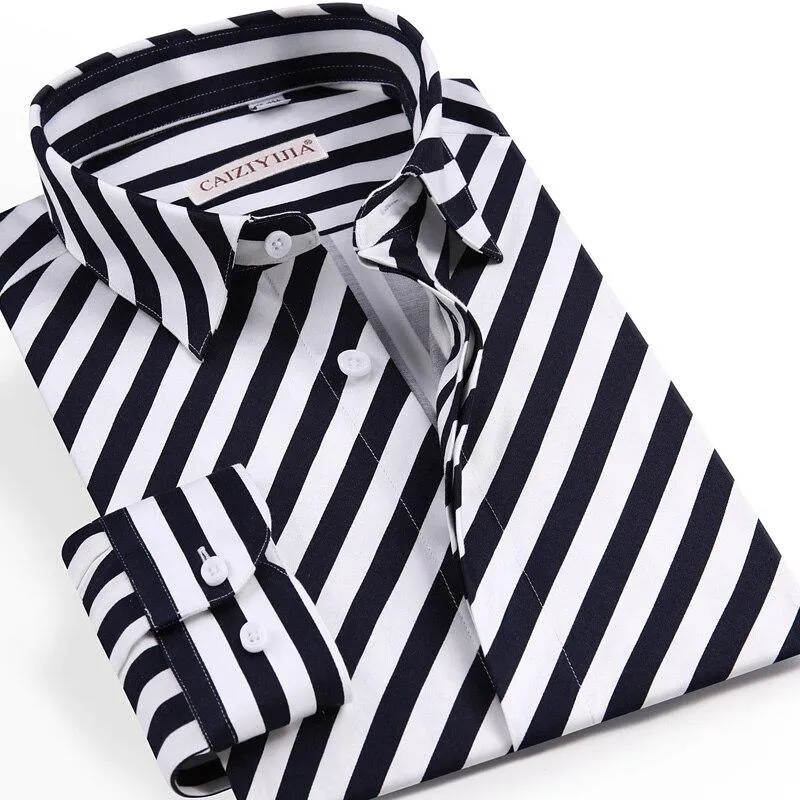 Striped Casual Shirts For Men