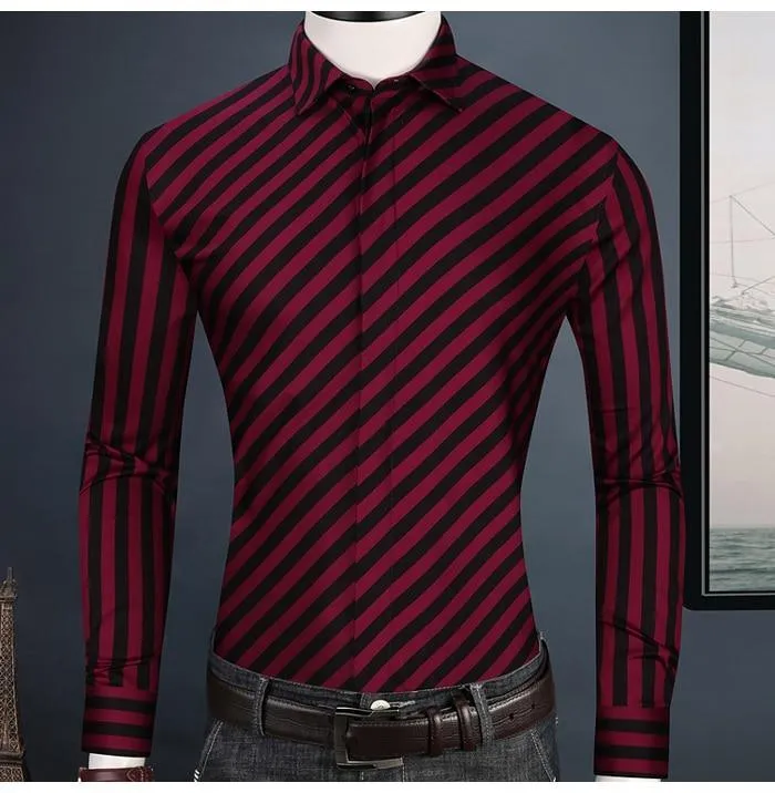 Striped Casual Shirts For Men