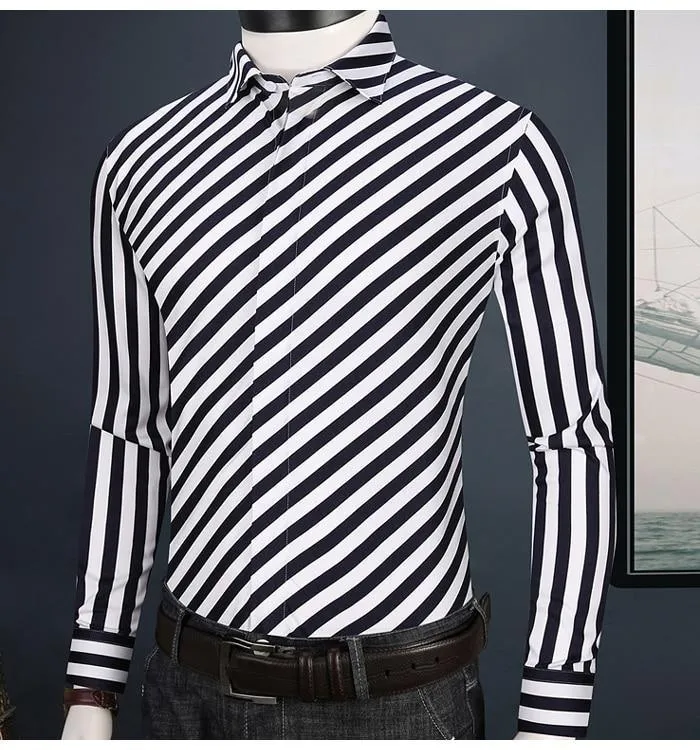 Striped Casual Shirts For Men