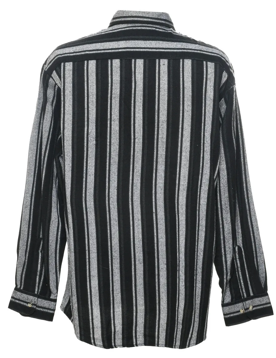 Striped Pattern Shirt - XL