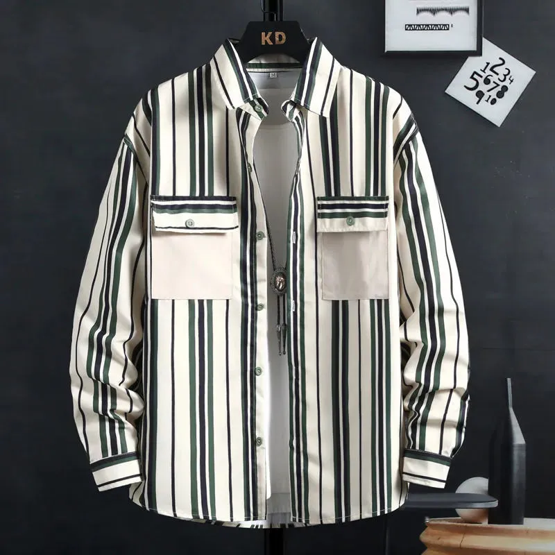 Striped Tooling Stylish Shirts