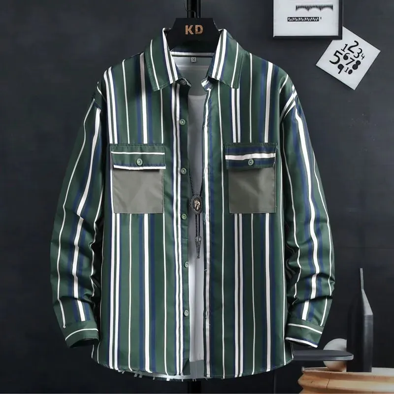 Striped Tooling Stylish Shirts