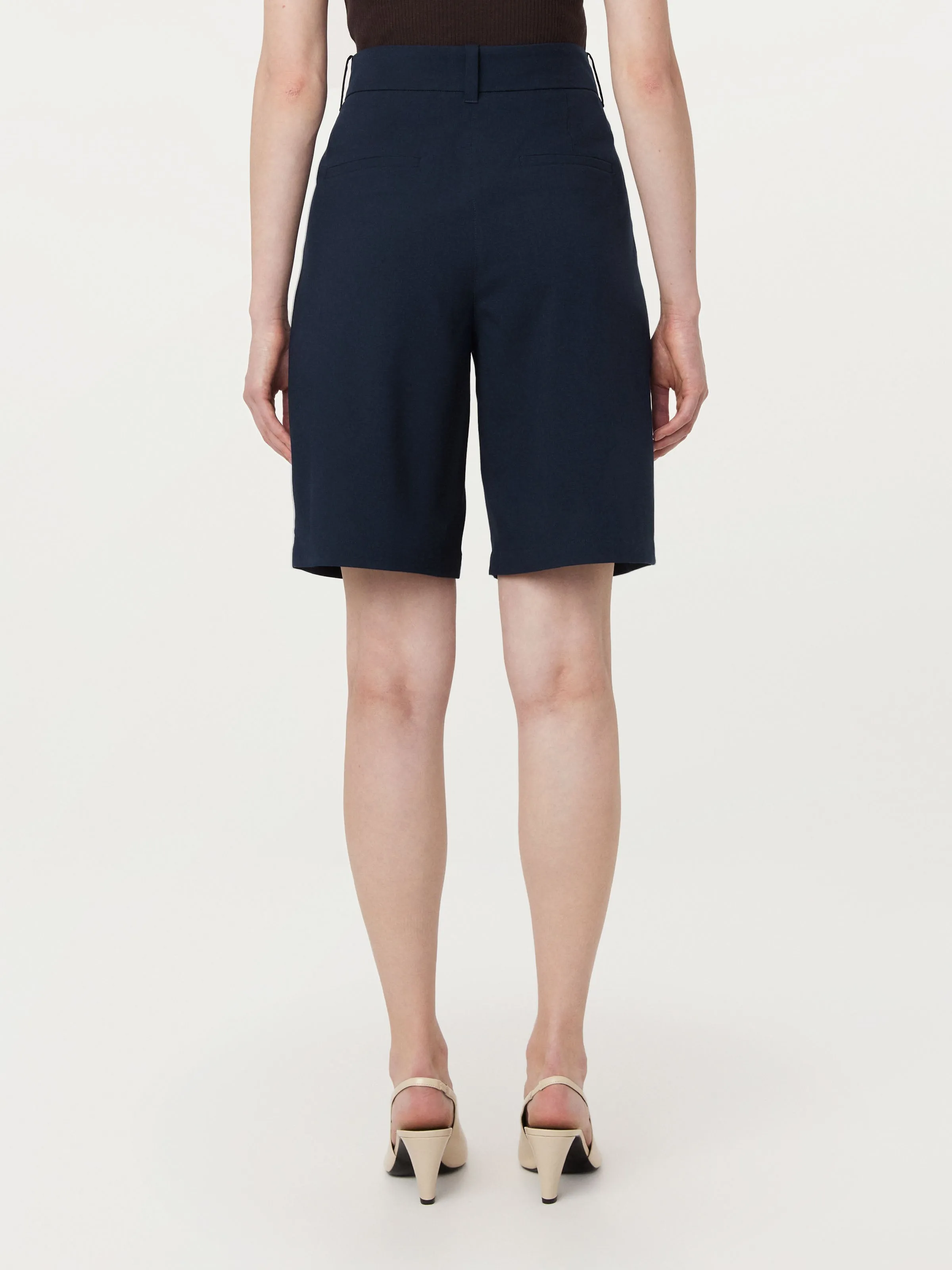 The Celine Bermuda Short in Space Blue