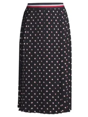 Tommy Hilfiger
 Polka Dot Accordion Pleated Skirt